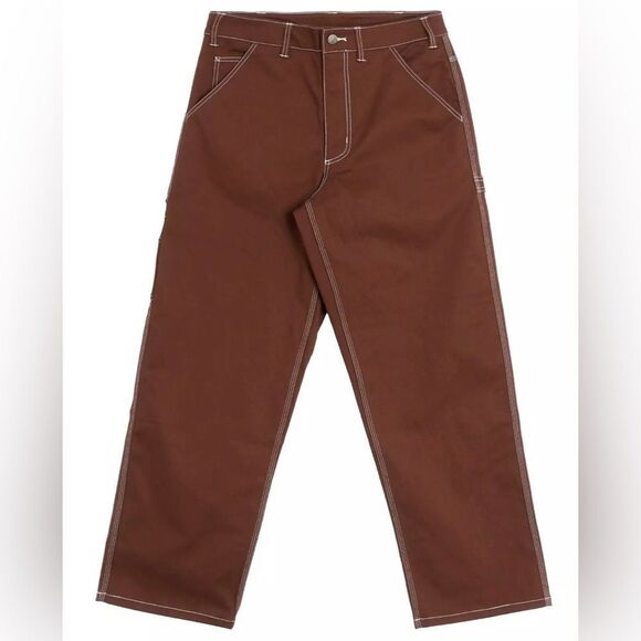 Nike Life Straight Leg Carpenter Pants Cacao Wow - Picture 1 of 14